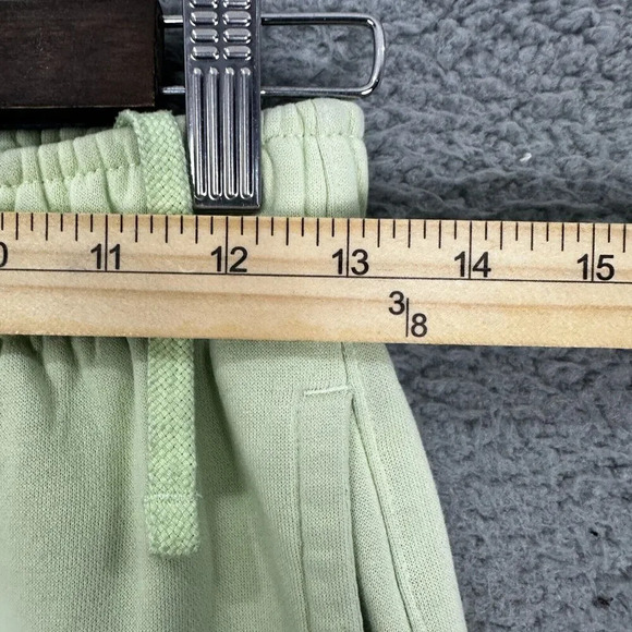 Nike Club Fleece Sweatpants Mens‎ Small Green Spellout Logo Swoosh Gorpcore - Picture 5 of 9